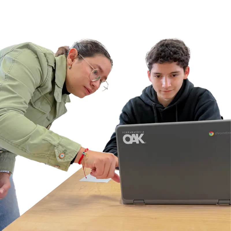 Estudiantes Preparatoria OAK programa Bachillerato Internacional IB